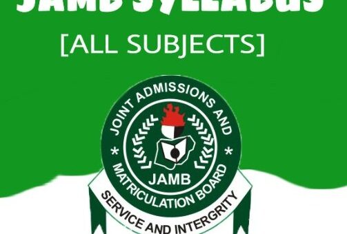 What is the JAMB syllabus for my chosen course?