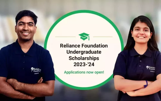 Reliance Foundation Offers Postgraduate Scholarships for 2023-24