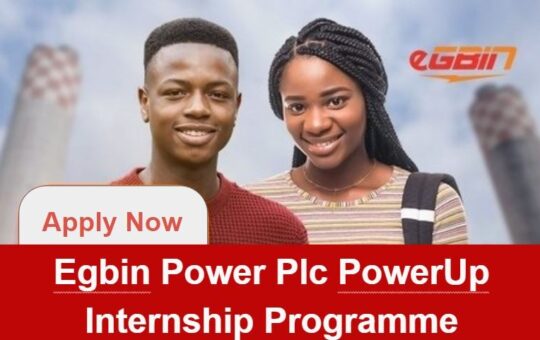 Egbin Power Internship Program For Undergraduate Students 2024