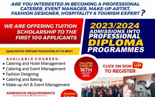 MOCTECH Professional Diploma Scholarships 2023/2024