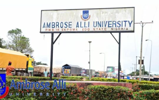 Ambrose Alli University (AAU) in Ekpoma Admission List 2023/2024