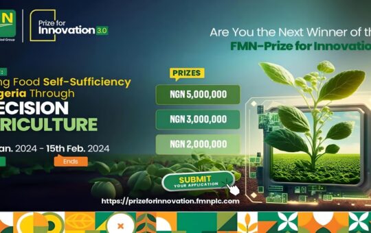 Flour Mills Innovation Prize 2024: Win Big for Your Agro Ideas.