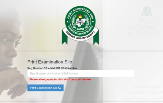 JAMB Reprinting 2024/2025 | See Date