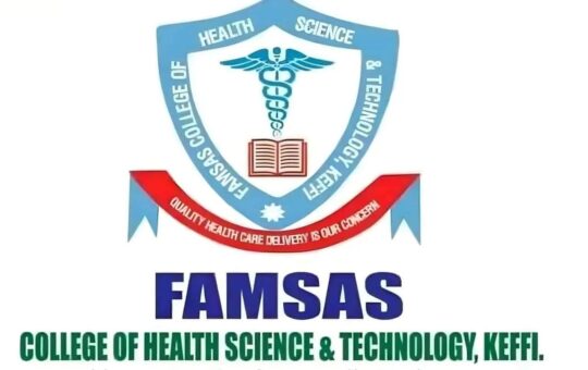 FAMSAS College of Health Programmes Admission for 2024/2025